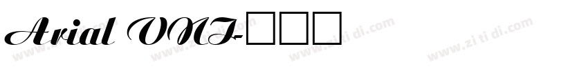 Arial VNI字体转换